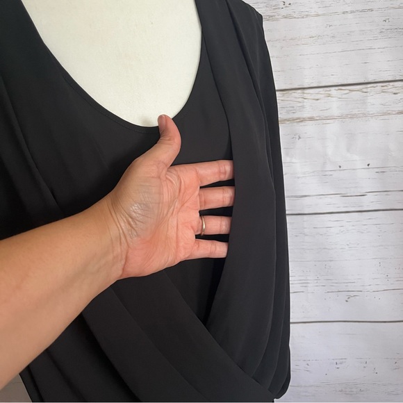 BCBG drape front top - Picture 3 of 7